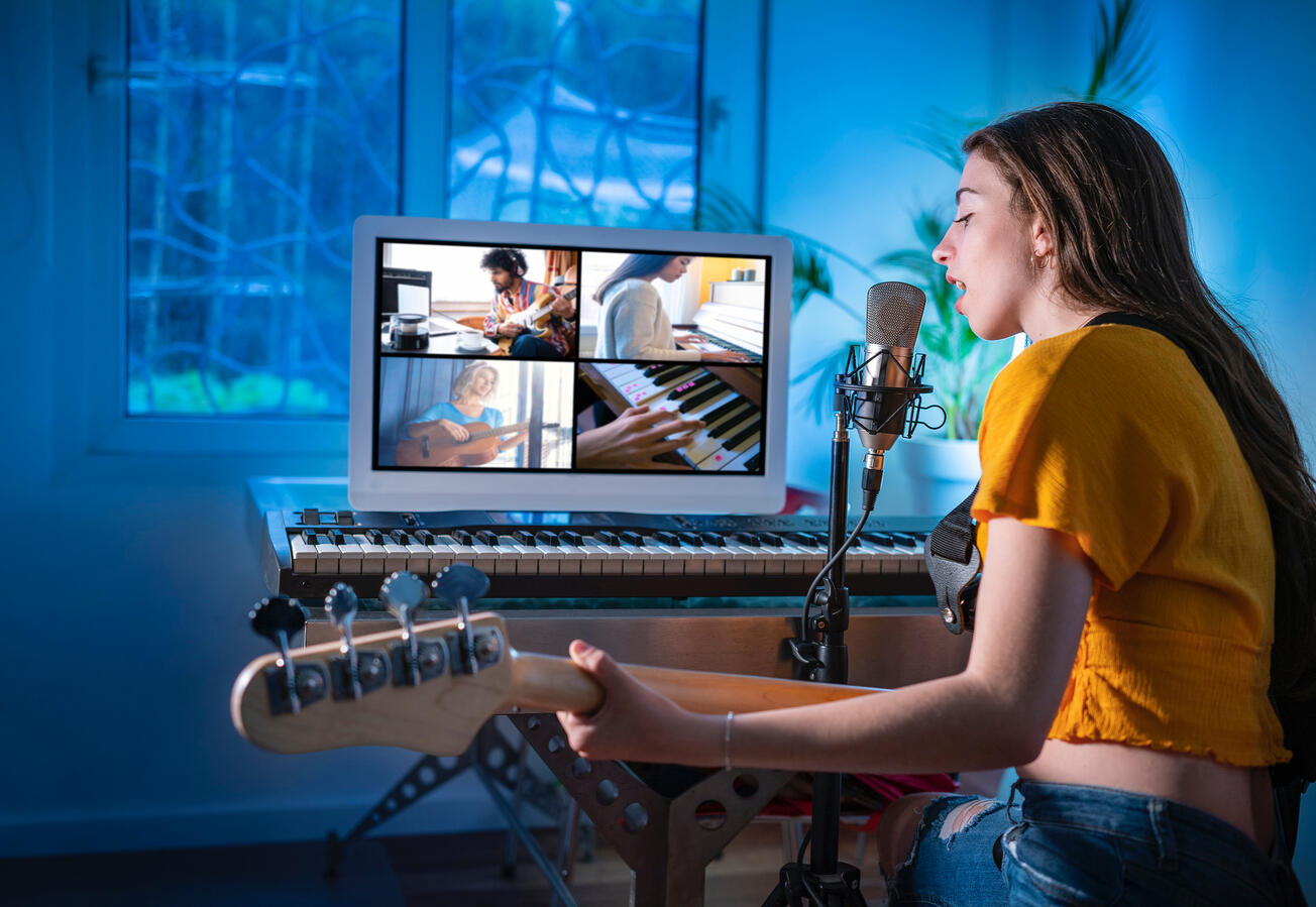 MUSIC TELECONFERENCING MUSIC TELECONFERENCING