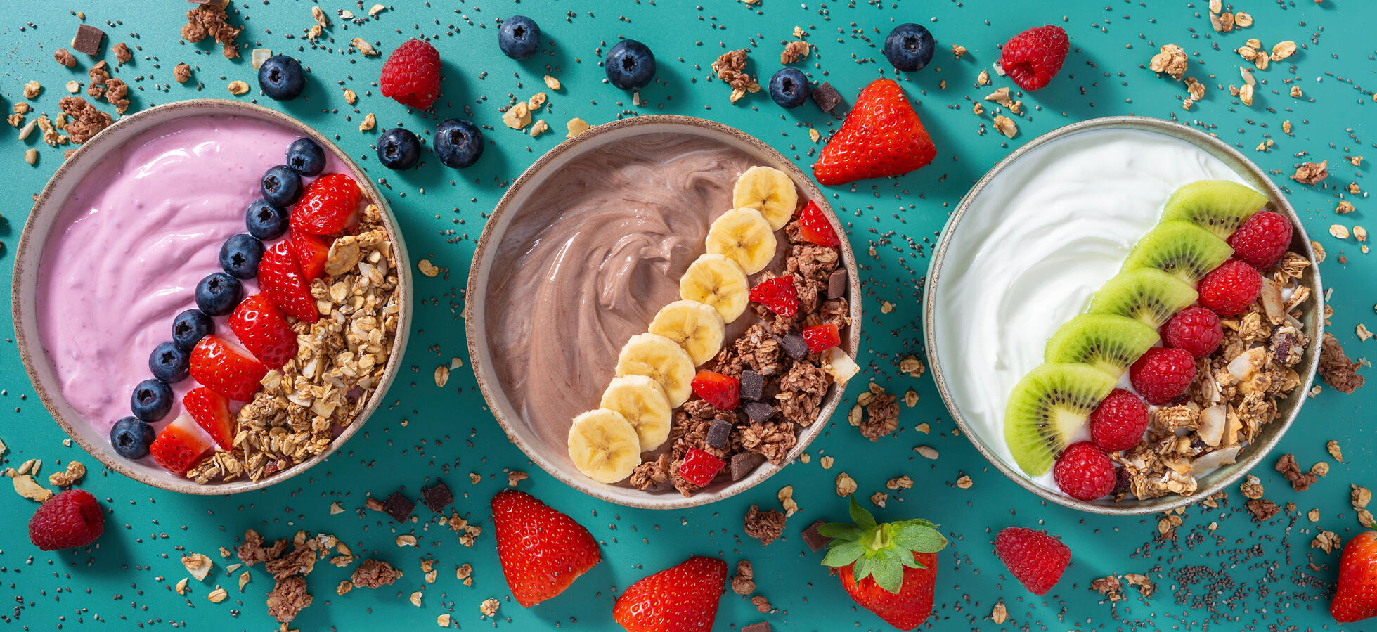 BOLES DE YOGUR para desayuno BOLES DE YOGUR para desayuno