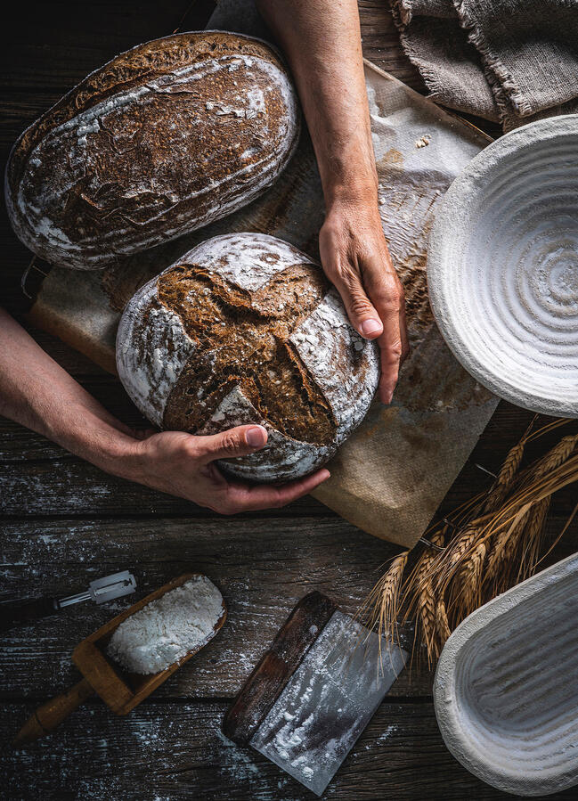 PAN CASERO de masa madre PAN CASERO de masa madre