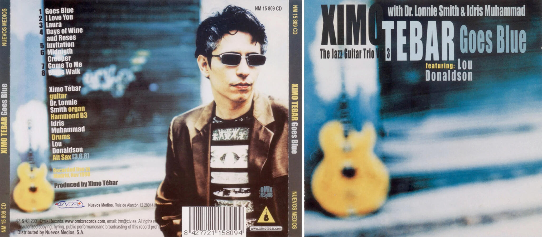 XIMO TEBAR Goes Blue XIMO TEBAR Goes Blue