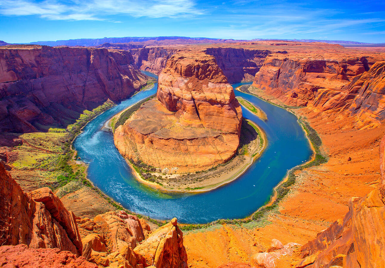 HORSESHOE BENT Colorado river Utah HORSESHOE BENT Colorado river Utah